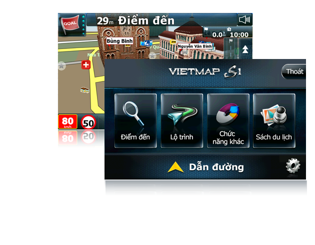 phần mềm chỉ đường với camera hành trình vietmap d19 