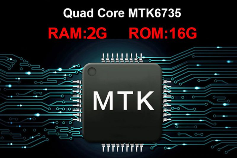  Sử dụng chip cao cấp, Ram 2G và Rom 16G