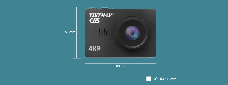 Camera hành trình xe ô tô Vietmap C65 - Sự lựa chọn dành cho bạn P